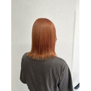 miu　夏っぽオレンジカラー