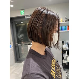 姫カットカールセミディシアーカラー