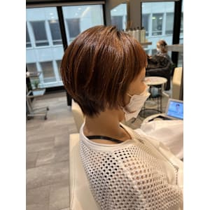 姫カットカールセミディシアーカラー