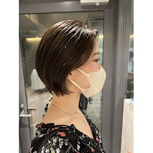 姫カットカールセミディシアーカラー