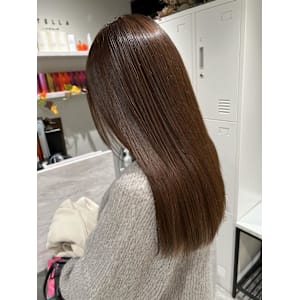 姫カットカールセミディシアーカラー