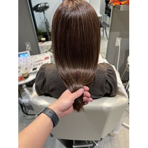 姫カットカールセミディシアーカラー