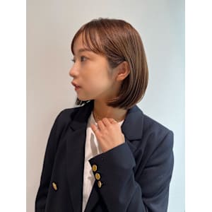 姫カットカールセミディシアーカラー