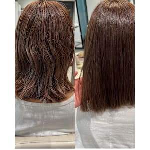 姫カットカールセミディシアーカラー