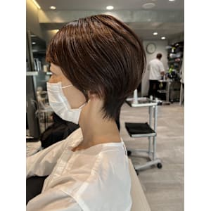 姫カットカールセミディシアーカラー