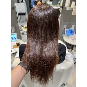 姫カットカールセミディシアーカラー