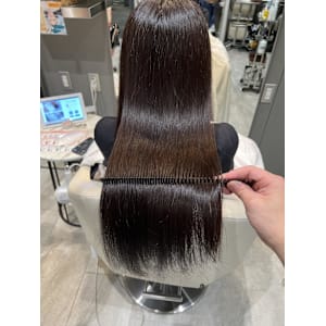 姫カットカールセミディシアーカラー