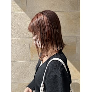 姫カットカールセミディシアーカラー