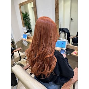 オレンジカラー／韓国風