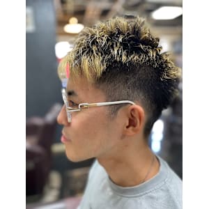 アシメショートinメッシュ - T's GALLERY - for men's -【ティーズギャラリー】掲載中