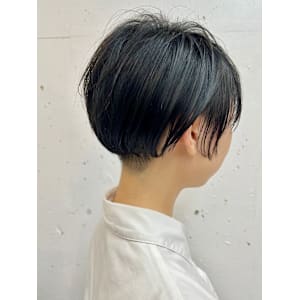 メンズライクボーイッシュ刈り上げツーブロックハンサム推しヘア