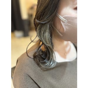 laki×インナーカラー