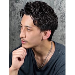 刈り上げない大人パーマ