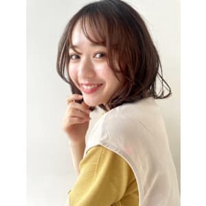 ふんわりカールボブ