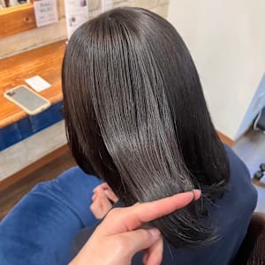 髪質改善ストレート