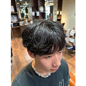 メンズの新定番♪カルマパーマ♪