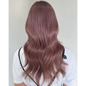 ベビーピンクニュアンスカラーミルクティーピンクベージュピンク