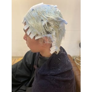 お客様髪質改善データ1273（ケアブリーチコットン）