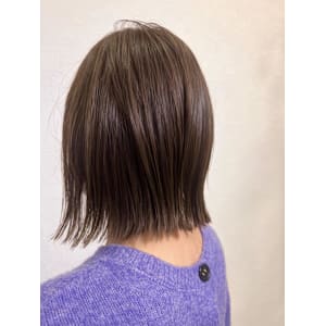 切りっぱなしボブ