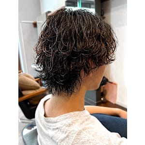 【IRIE 赤坂】波巻きスパイラルパーマ