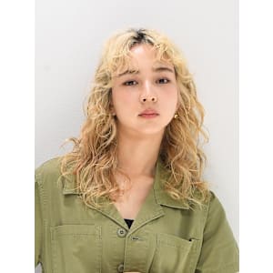 エアリーな無造作ウェーブ