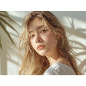 デザインカラー/レイヤーカット/ウェットヘア/オリーブベージ