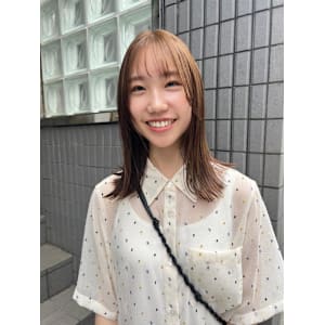 ベージュカラー/ハイトーンカラー/レイヤー