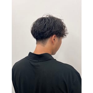 強めスパイラルパーマ 刈り上げ マッシュ - MEN'S SALON SOLEIL by alfRed【メンズサロンソレイユ バイアルフレッド】掲載中