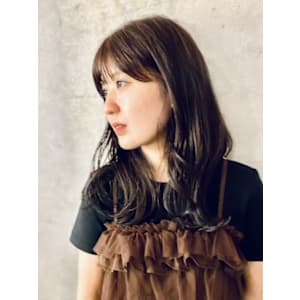 【透明感】アッシュベージュ