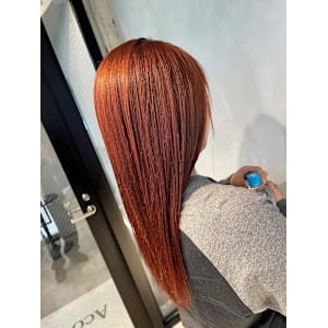 オレンジブラウン/カッパーブラウン/赤みオレンジ