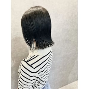 ボブ×ブルーブラック☆