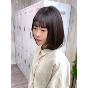 韓国風ゆるふわ艶髪グレージュ髪質改善トリートメント渋谷