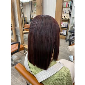 艶髪酸性ストレート×美髪髪質改善トリートメント渋谷