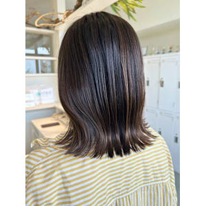 切りっぱなしボブ/カジュアルボブ/20代/30代/40代