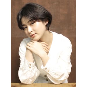 大人ショートボブ