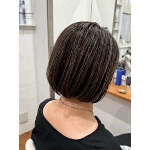 白髪ぼかしハイライト