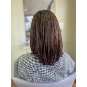 ★ローグラレイヤー×オリーブブラウン×ネオメテオ酸熱トリート