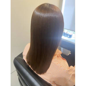 髪質改善ストレート+TOKIOLIMITEDトリートメント