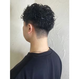 【Reir_下北沢】*メンズショートパーマ＋刈り上げ＊