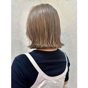 【Reir_下北沢】*くびれボブ＋シルキーベージュ＊