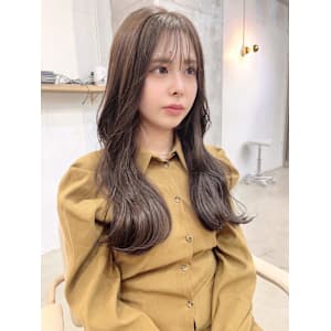 韓国っぽ大人美人ロング