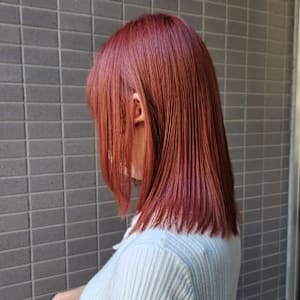 カット＋ブリーチカラー