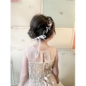 お子様ヘアアレンジ