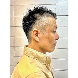 ４０代５０代白髪に似合う髪型大人メンズ刈り上げベリーショート