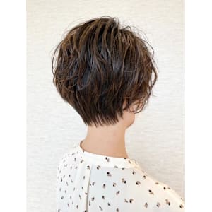 ショートスタイル/ショートパーマ/20代/30代/40代
