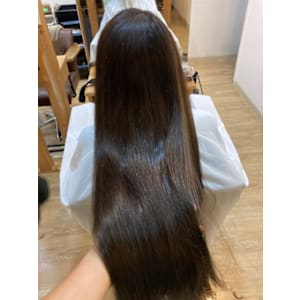 お客様髪質改善データ1275（アッシュグレイ）