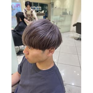 【メンズ】ブリーチ1回で作る垢抜けグレージュ