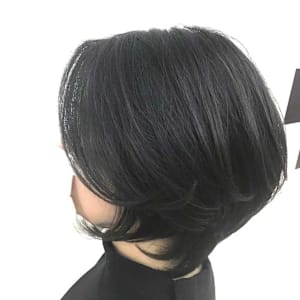 ショートレイヤーボブ