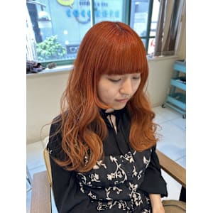 [aina]オレンジ/オレンジカラー/ブリーチ