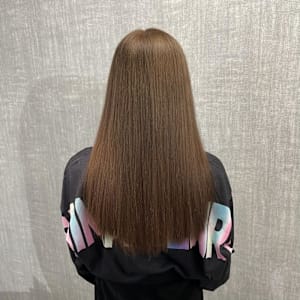 暗めミルクティーブラウン